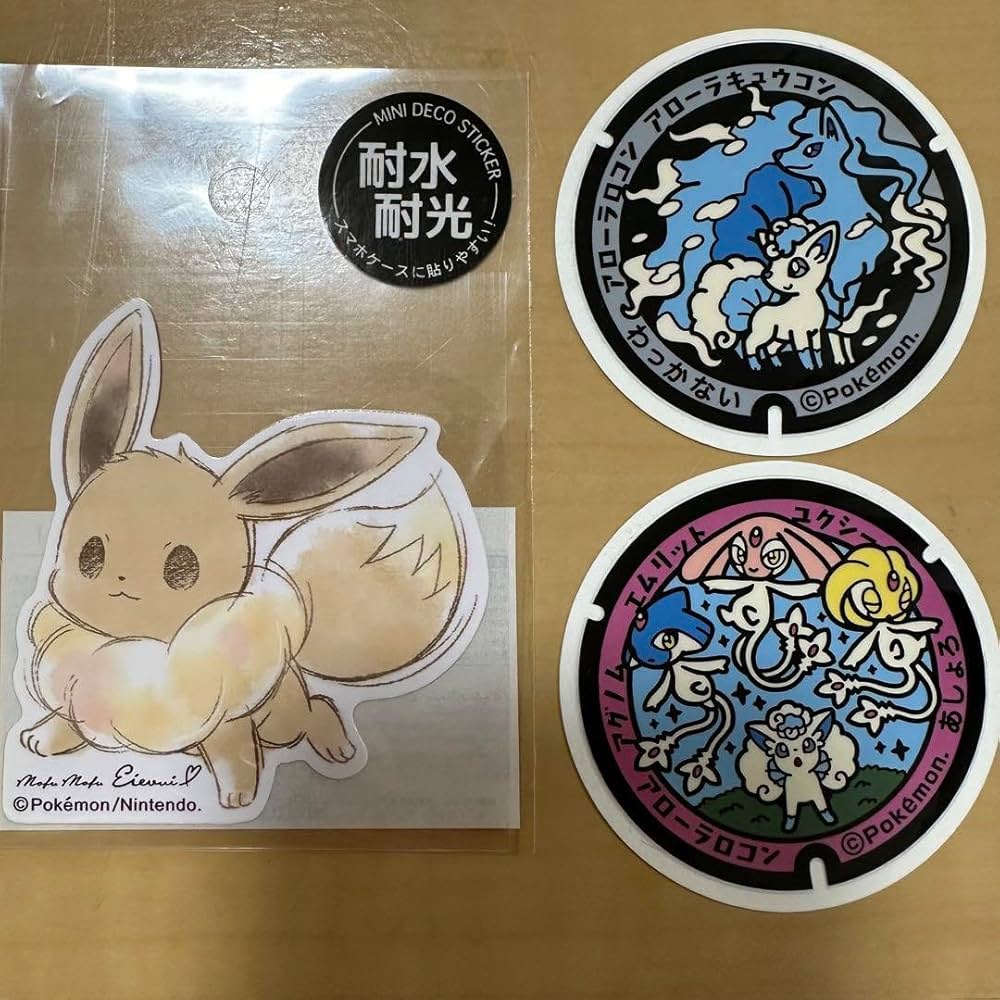 ポケふた　マンホール　レプリカ　アローラキュウコン　アローラロコン Amazon.co.jp: ポケモンポケふた 北海道 稚内市 アローラ